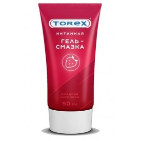 Смазка на водной основе TOREX "Сладкая клубника" - 50 мл.